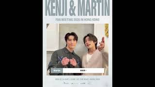 Kenji 范麒智 &amp; Martin 王智騫 Fan Meeting 2026 in Hong Kong 問候影片 #kenjimartin
