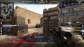 CS:GO My first ace  only with AWP