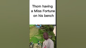 When Thom has a MF on the bench #tft #funny #nerd