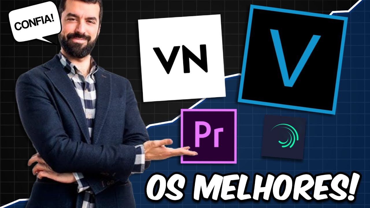 MELHORES EDITORES PARA EDITAR GAMEPLAY (Celular e PC) - YouTube