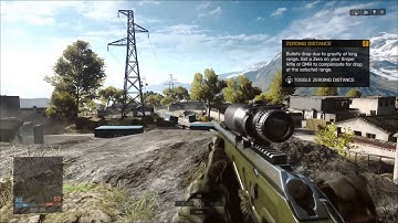 BattleField 4 Sick No Scope Across map Ps4 1080P