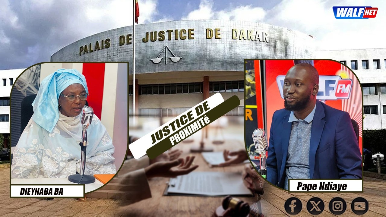 Votre émission JUSTICE DE PROXIMITE : au cœur de la médiation communautaire du 04 mars sur WalfNET