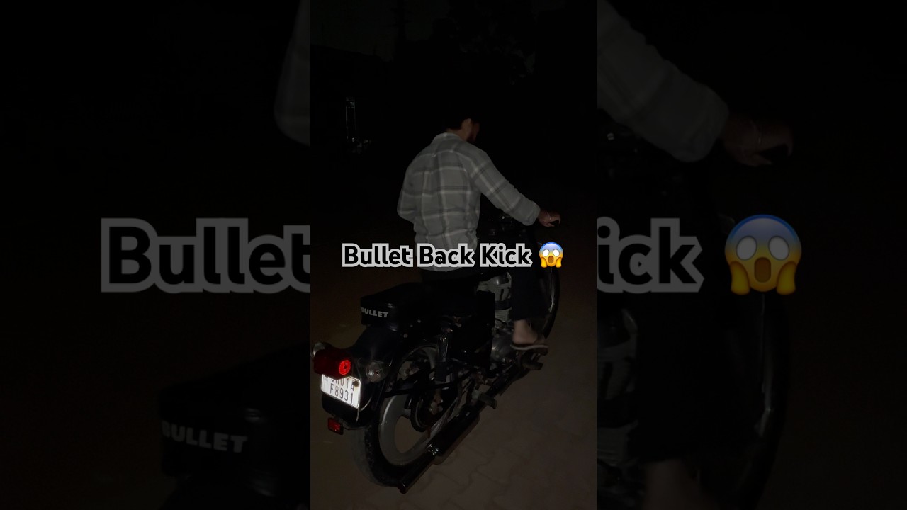 Old Bullet Back Kick | Standard Bullet 350 💥 