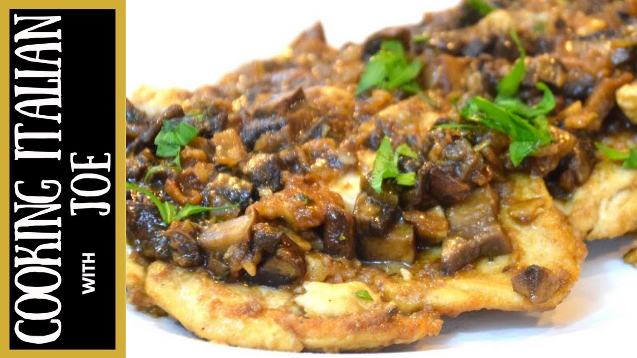 How to Make Chicken Marsala Cooking Italian with Joe - YouTube