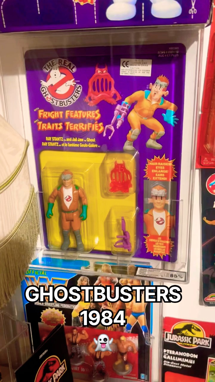 Vintage Graded 85 GHOSTBUSTERS 👻 Action Figures 1984 - YouTube