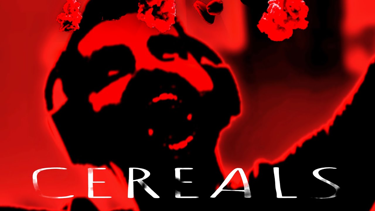 Gaming late at night with cereals
