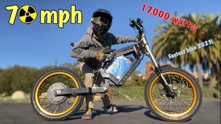 72v 17,000watt ebike build(step by step build 2023!