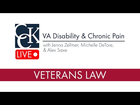 VA Disability for Chronic Pain