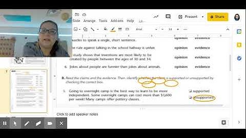 Lexia Lesson: Argument - Google Slides