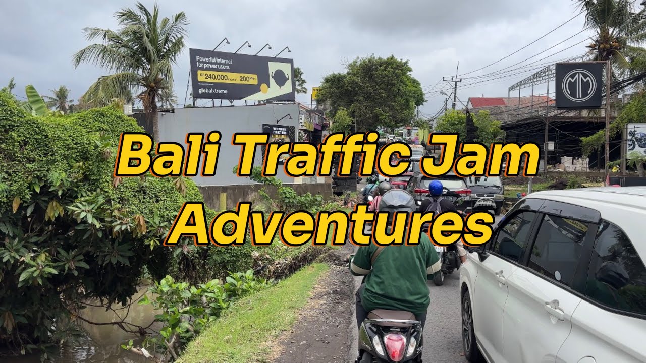 Bali Vibes… and a Lot of Cars! 🚘✨ 