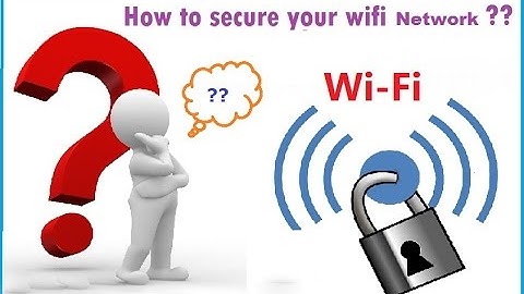 how do i secure protect my wireless network |  Setting up WEP, WPA or WPA2 wireless security
