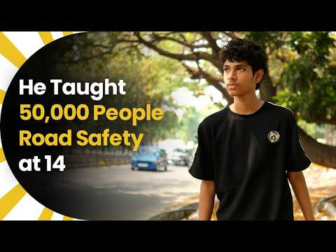 He Taught 50,000 People Road Safety at 14
