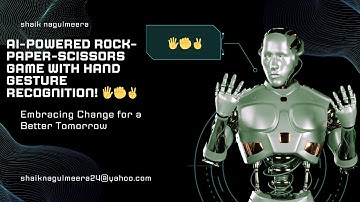 🎮 Rock-Paper-Scissors Game with AI and Hand Gestures! 🤖✋