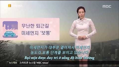 Luyện nghe tiếng hàn qua bản tin Sub Hàn-Việt Full #01