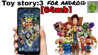 How to download [Toy story:3] games for android with good graphic & [64mb] (#2) screenshot 2