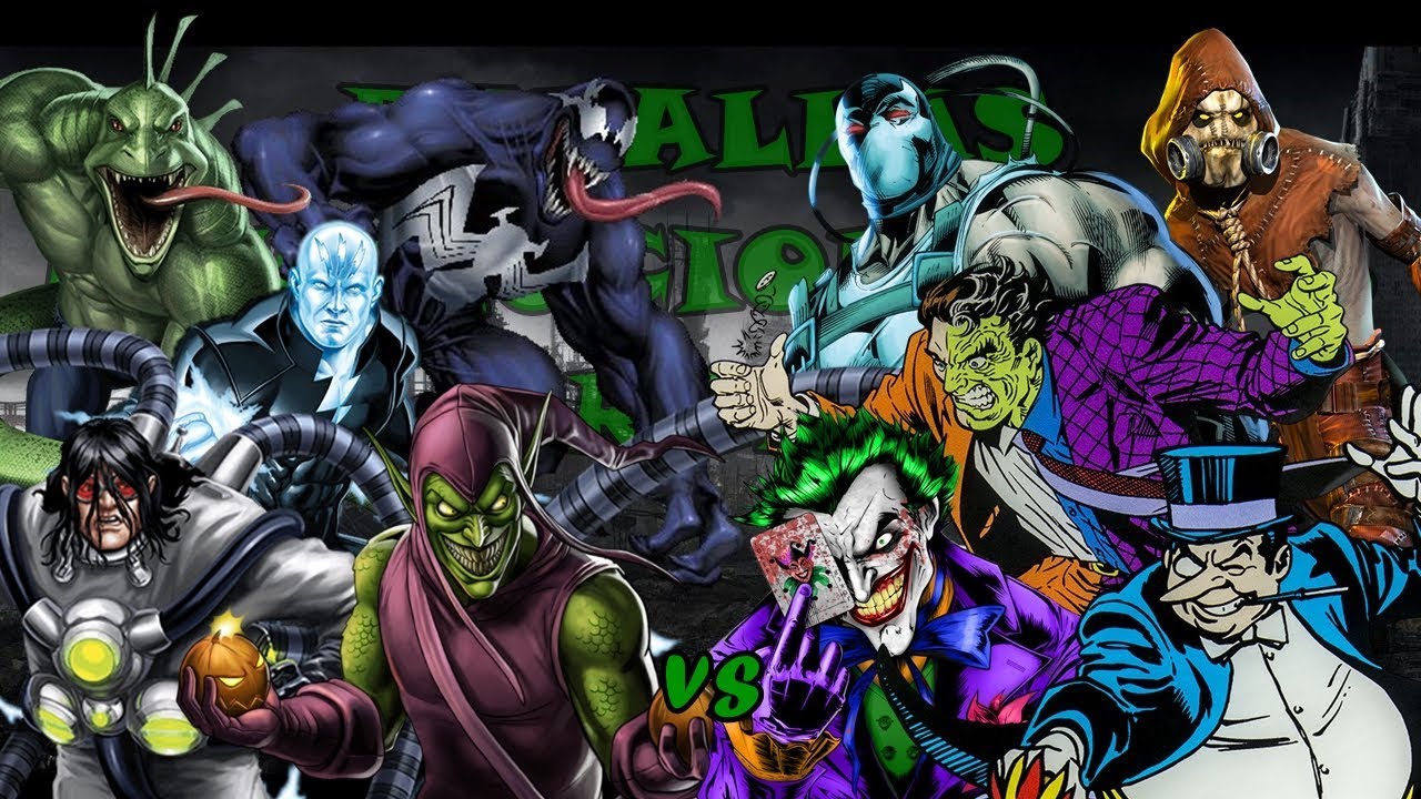 Los Villanos de Batman VS Los Villanos de Spider-Man l Batallas  Revolucionarias Rap l Especial - YouTube