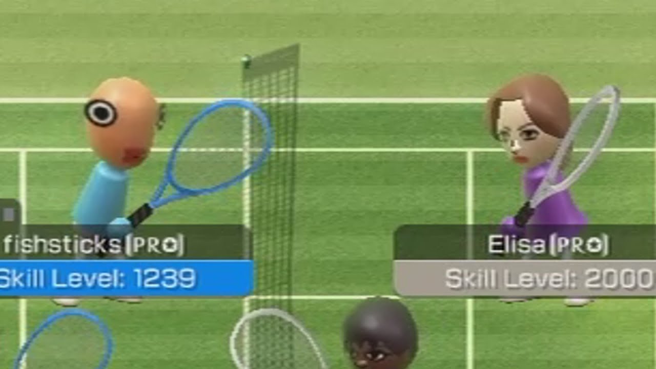 taking part in ELISA in wii sports activities tennis raging and humorous moments