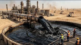 How Millions of Barrels of Crude Oil Are Extracted and Refined | From Oil  Field to Gasoline