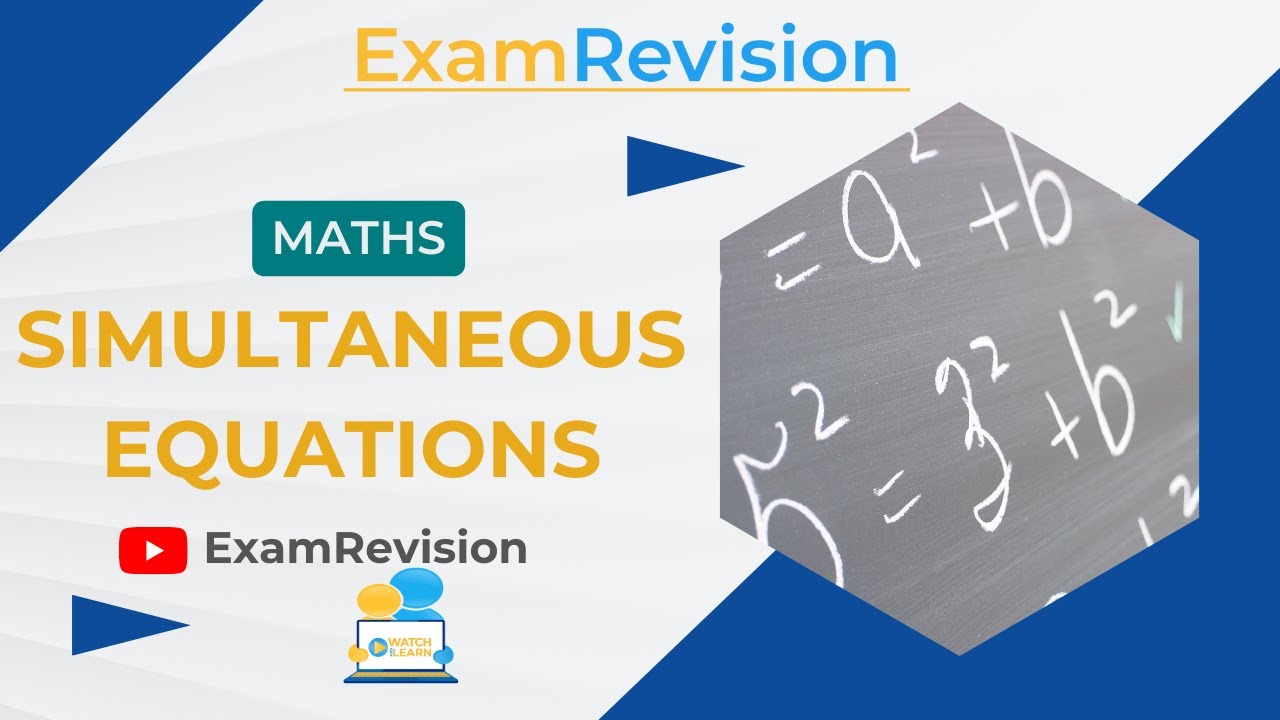 Introduction to Simultaneous equations - YouTube