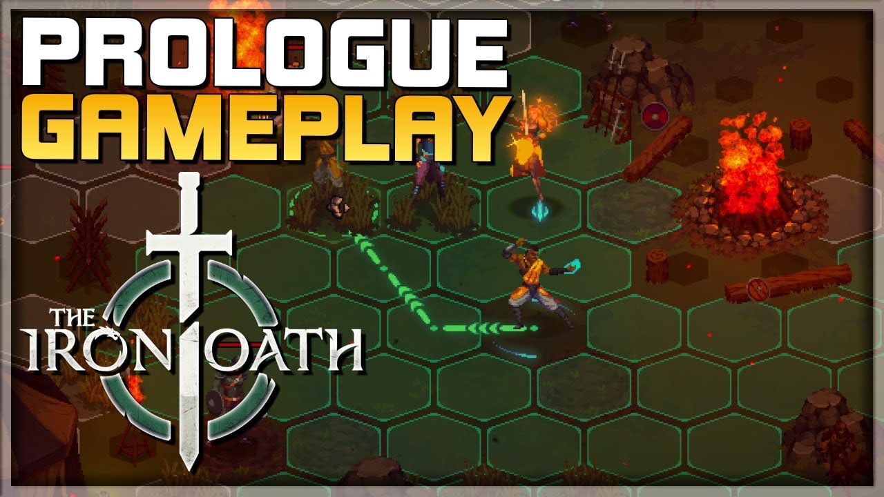 THE IRON OATH Gameplay Walkthrough - Prologue / Tutorial - PC Early Access  - Turn Based Strategy RPG - YouTube