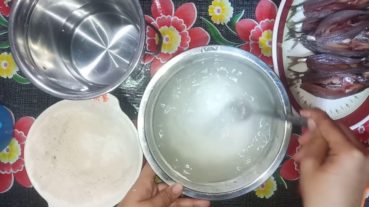 DRYING SPLIT SALTED FISH YouTube