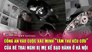 Nóng: Công an vào cuộc xác minh “tâm thư kêu cứu” của bé trai nghi bị mẹ kế bạo hành ở Hà Nội