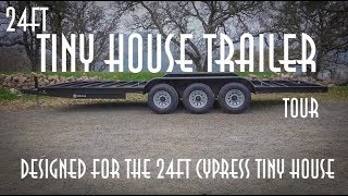 24ft x 84 Tiny House Trailer Tour