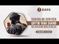 Shahidlar Dunyoga Qaytib Yana Shahid Bolishligini Hohlaydilar Ustoz Ahluddin Navqotiy