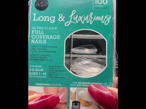 asp no blend ultra nail tips pack of 100 | Hair and Beauty Store UK : Hair,  Nail & Skincare