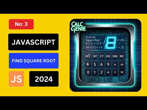 03)-Easiest Way to Find Square Root of a Number In JavaScript - How to Find Square Root of a Number