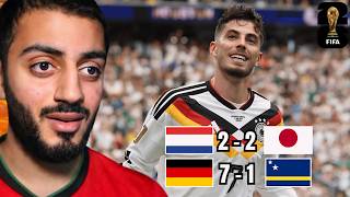 GERMANY DESTROYS CURACAO...| World Cup  2026 Recap