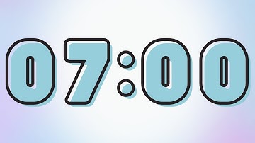 7 Minute Silent Timer with Harp Ending