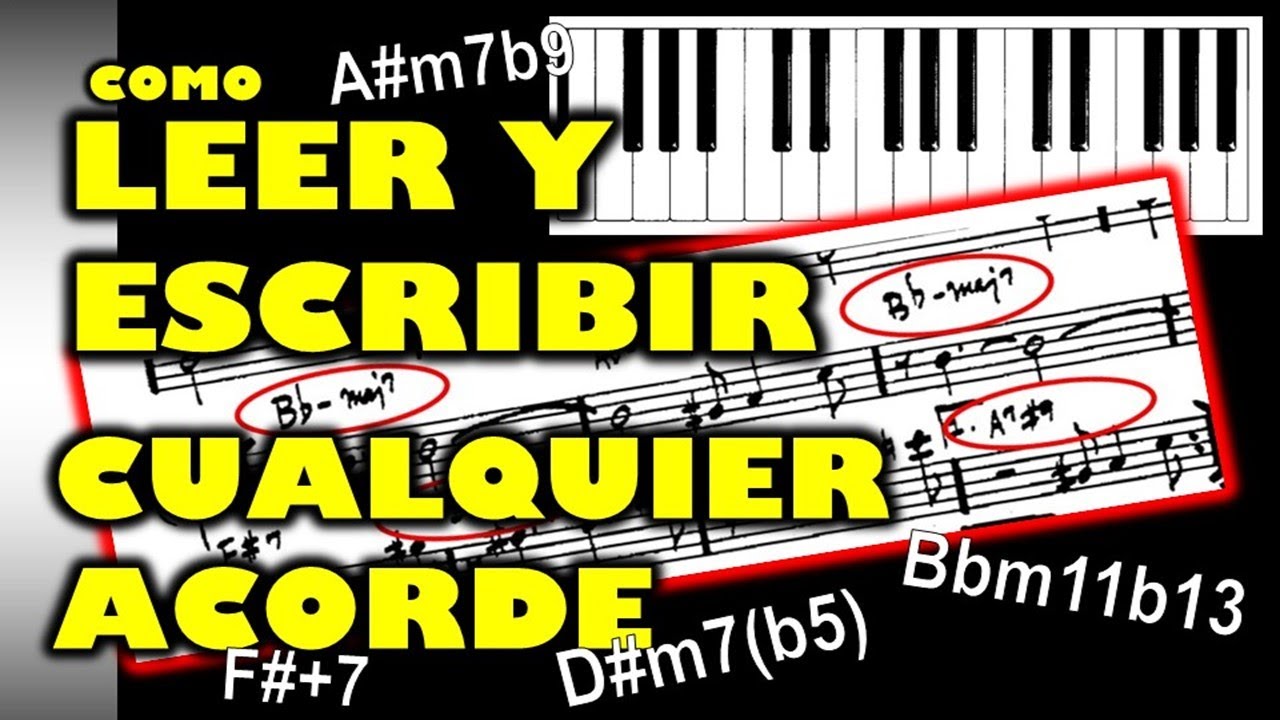 Cifrado De Acordes - La Guía Completa - Bien Explicada