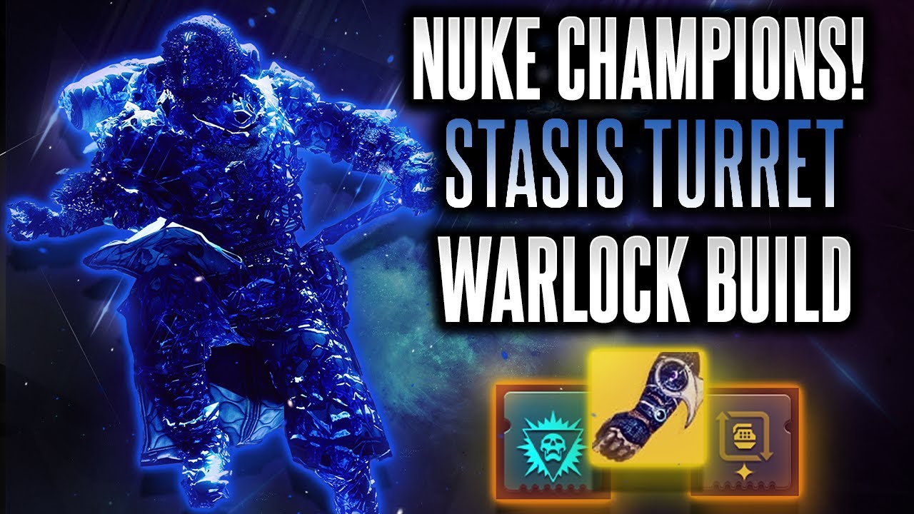 DESTROY CHAMPS! Insane Stasis Warlock PvE Build | Destiny 2 Season of ...