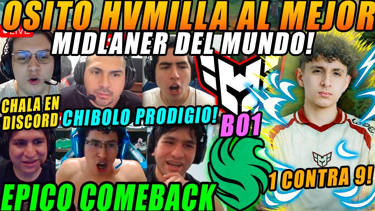 😲OSITO HVMILLA al MEJOR MIDLANER del MUNDO!😲HEROIC vs FALCONS BO1-BLAST Slam VI