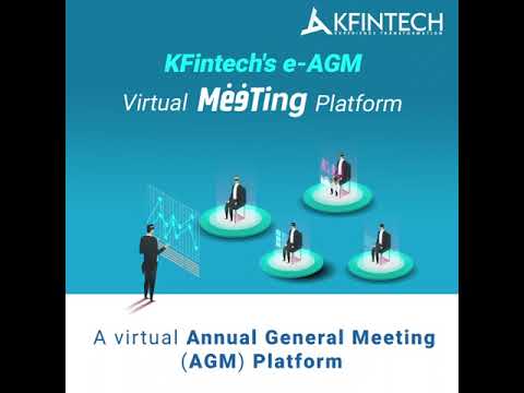 KFintech's e-AGM Virtual Meeting Platform