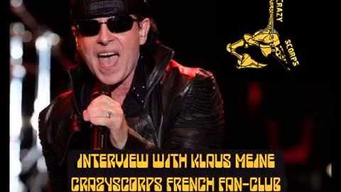 Scorpions   Klaus Meine Interview for Crazyscorps   YouTube
