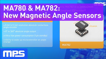 MA780 & MA782: New Magnetic Angle Sensors Include World