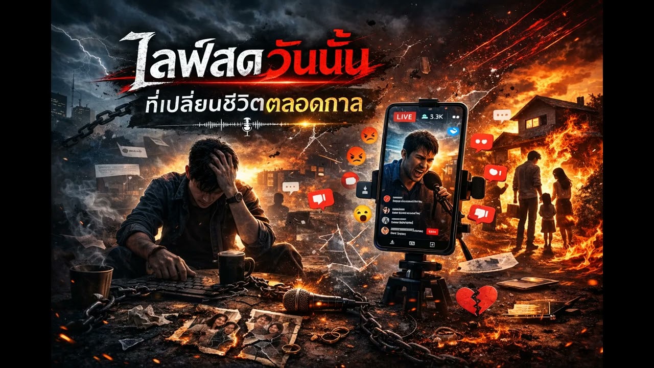 ไลฟ์สดวันนั้น ที่เปลี่ยนชีวิตตลอดกาล #podcast #คติสอนใจ #สะท้อนสังคม#พอดแคสต์