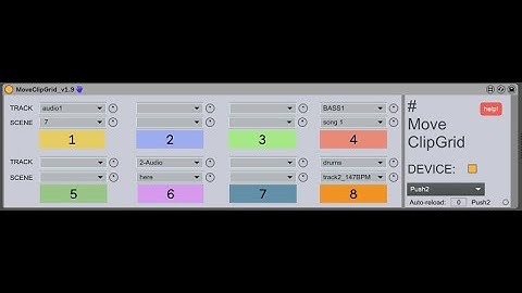 Move Clip Grid (Ableton/Max for Live - move red box/session ring)
