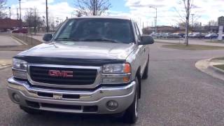2005 GMC Sierra 8 foot bed long bed 4x4: $7950 at Jeff Benson Car Company