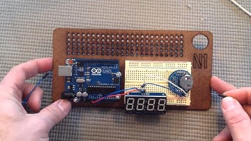 Arduino for Beginners   27 Building a digital clock