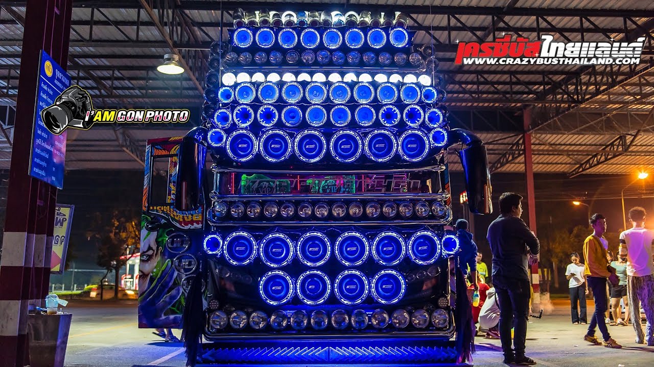 สุดในรุ่น!! รถเสี่ยเป๊ก เกาะเรียนไชย Bus thai สวยงามจัดเต็มแก๊ปหน้าภายในไฟเธค ไปชม..
