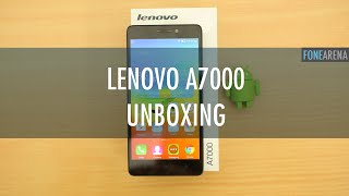 Lenovo A7000 Unboxing