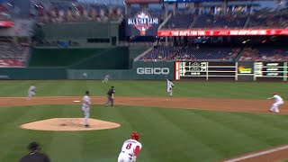 MIA@WSH: Gordon leaps to make nice catch, turns DP