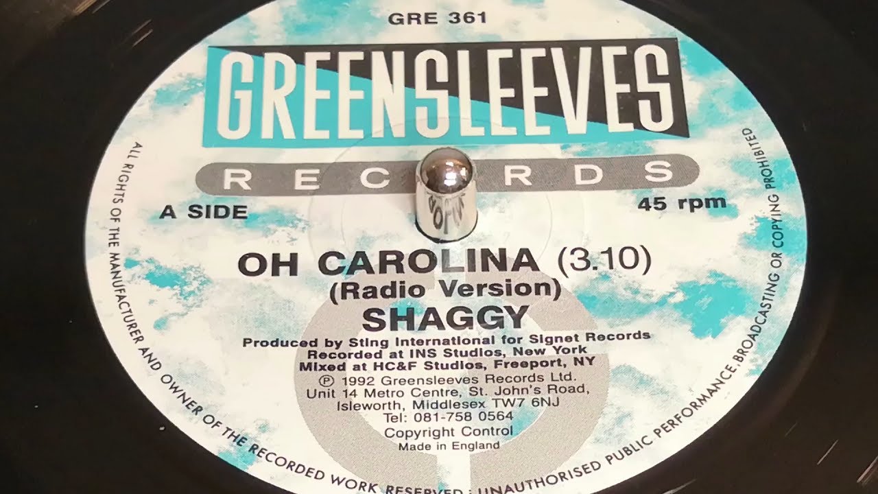 Shaggy - Oh Carolina (1993 7