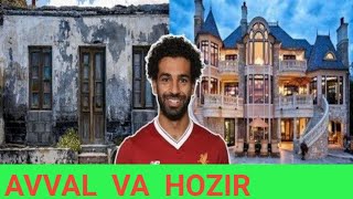 Top - 15. Futbol Yulduzlarining Uylari . Neymar . Ronaldo. Messi . Levandovski. Avval Va Hozir