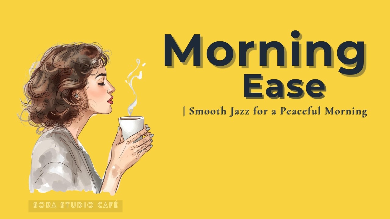 Morning Ease | Smooth Jazz for a Peaceful Morning ☀️ Cozy Café Music for Work & Focus