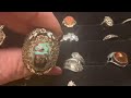 Vintage and antique ring collection
