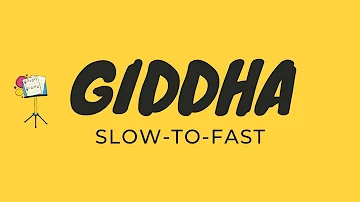 Giddha (Slow-to-Fast) | Dhol